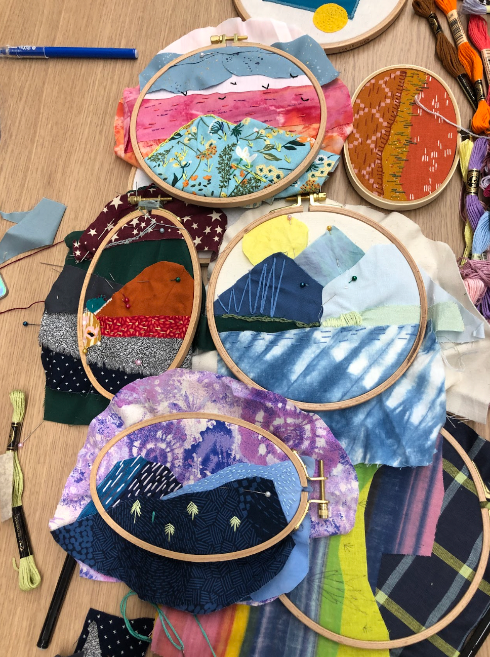 APPLIQUE CLASS: Fabric Landscapes