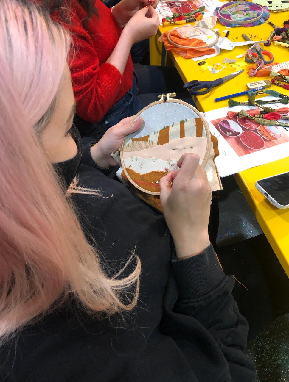 APPLIQUE CLASS: Fabric Landscapes