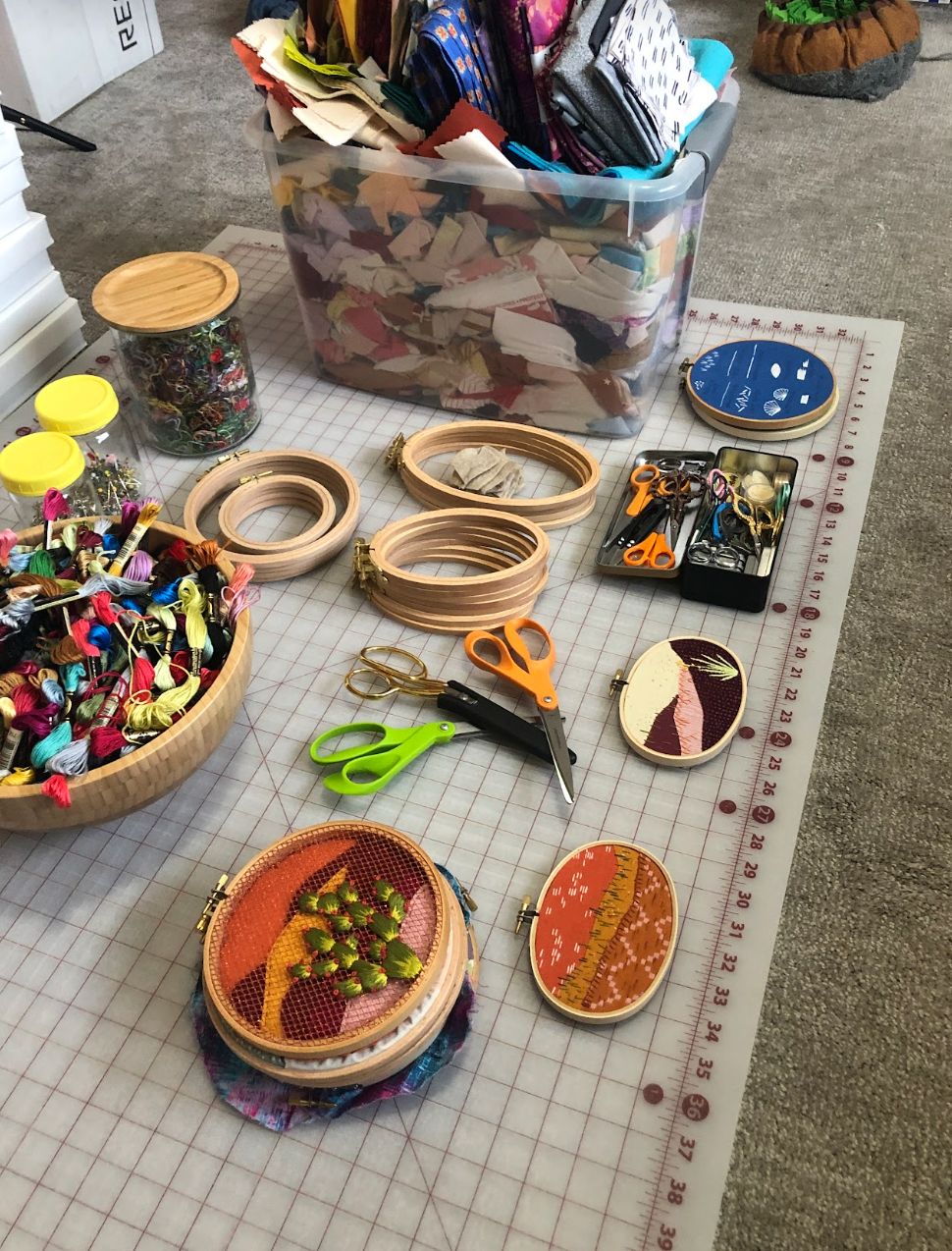 APPLIQUE CLASS: Fabric Landscapes