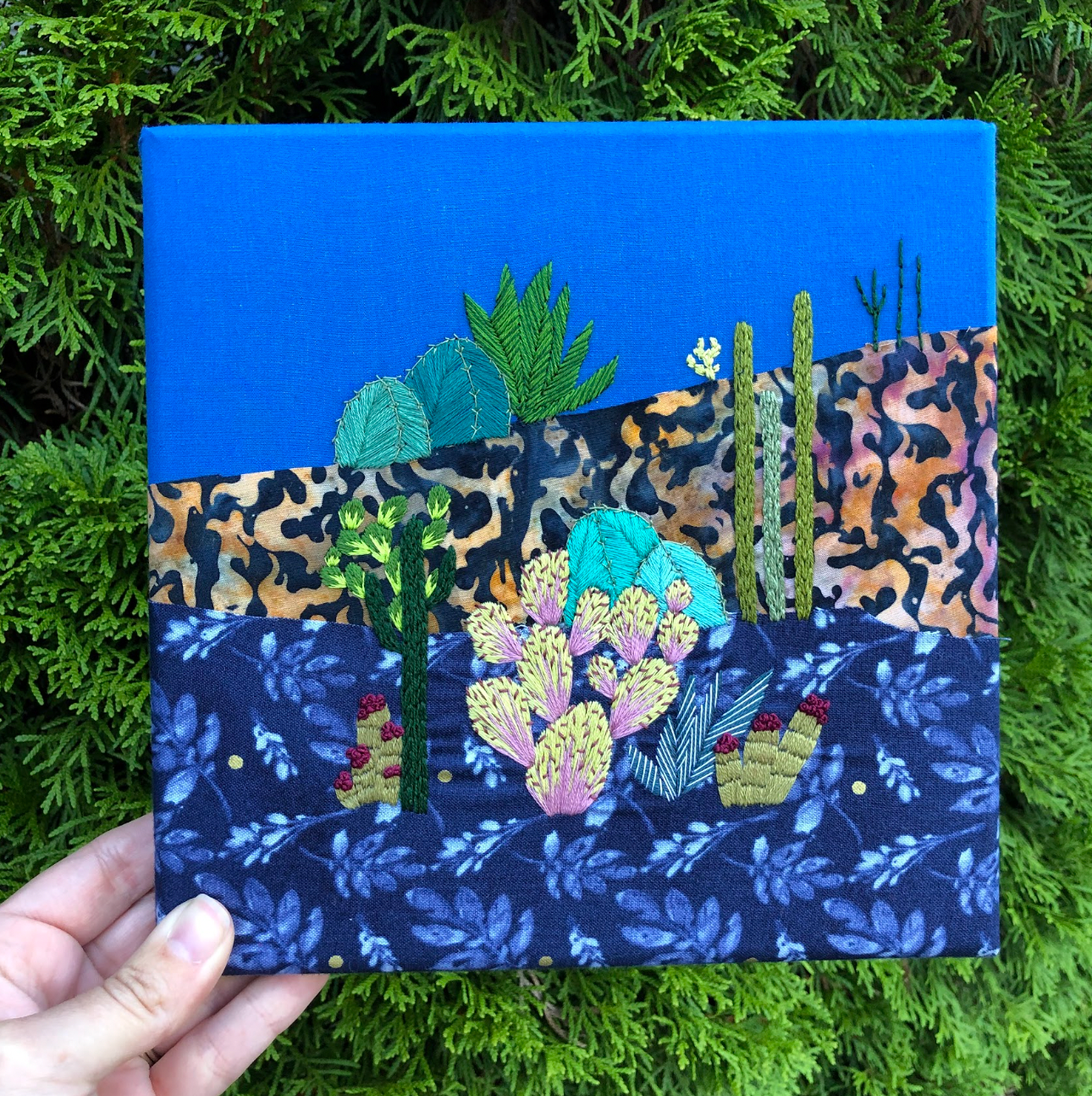 APPLIQUE CLASS: Fabric Landscapes