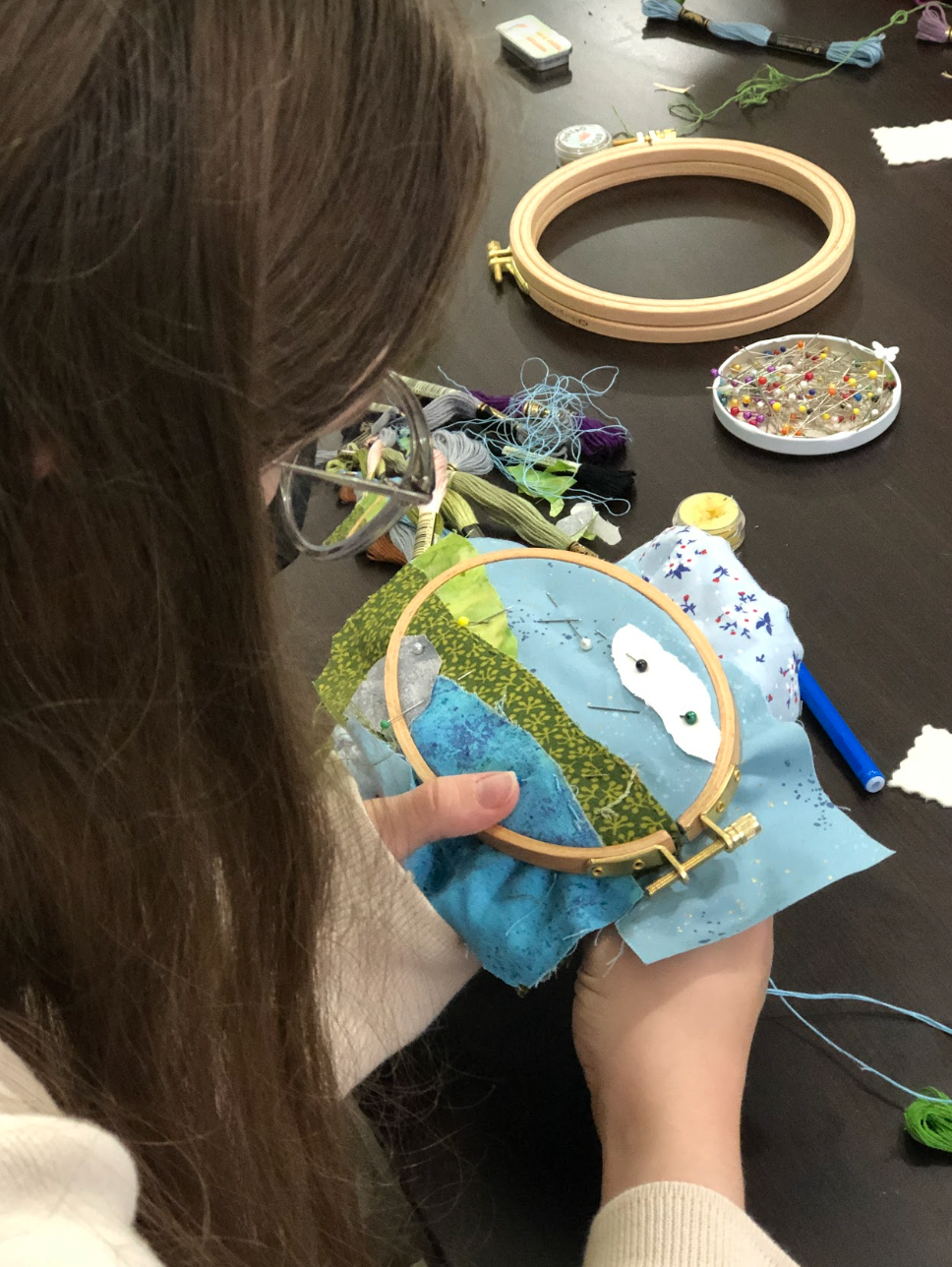 APPLIQUE CLASS: Fabric Landscapes