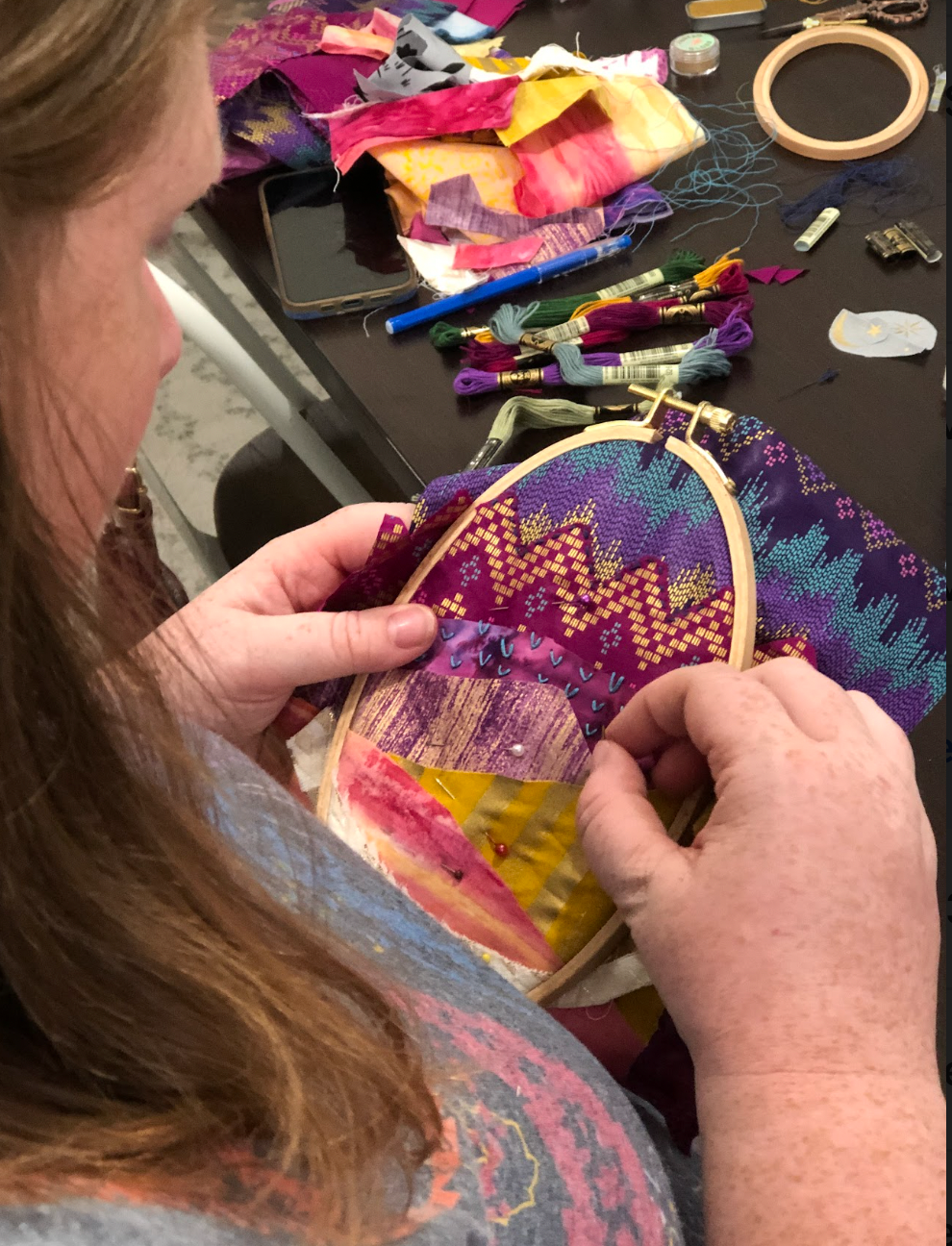 APPLIQUE CLASS: Fabric Landscapes