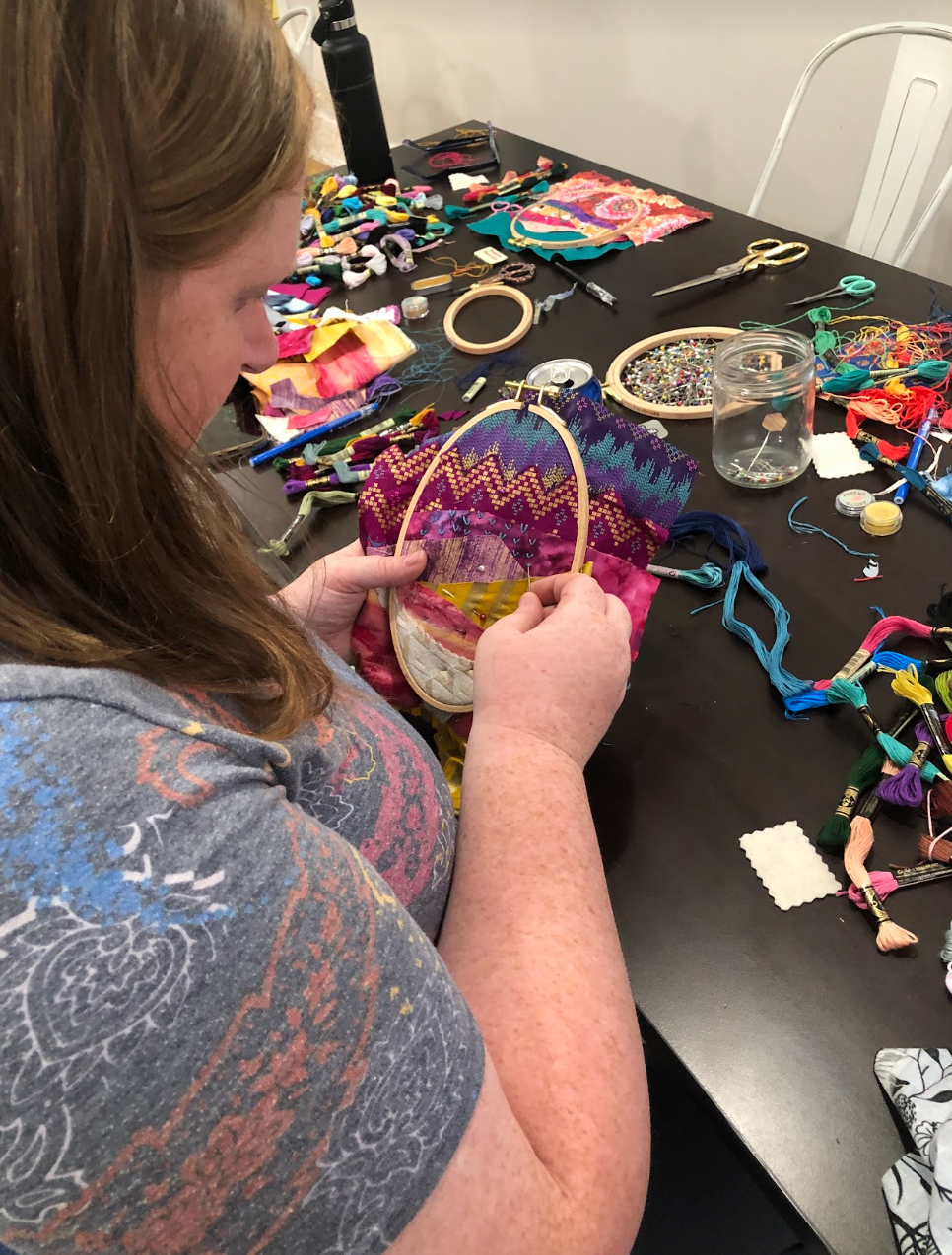 APPLIQUE CLASS: Fabric Landscapes