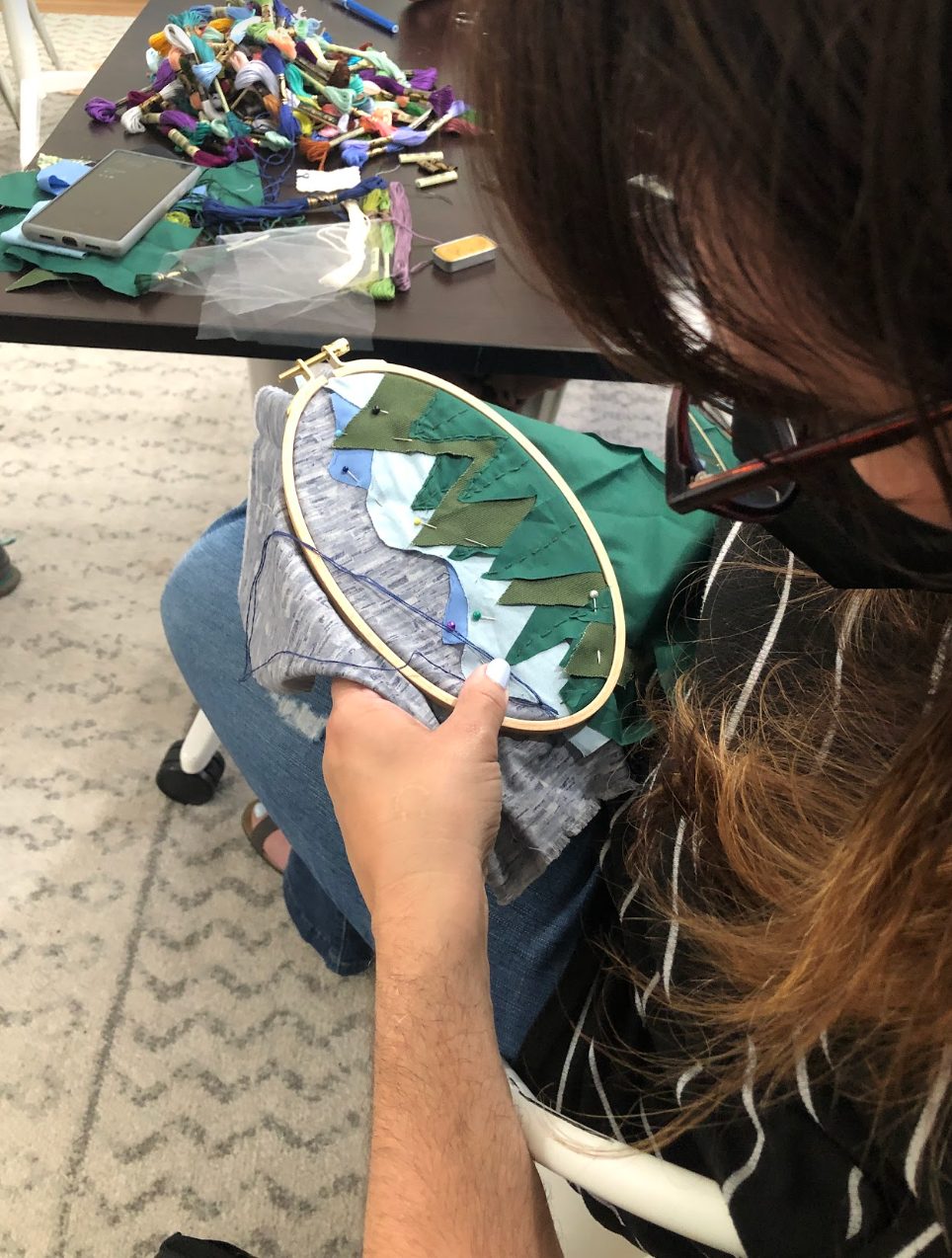 APPLIQUE CLASS: Fabric Landscapes