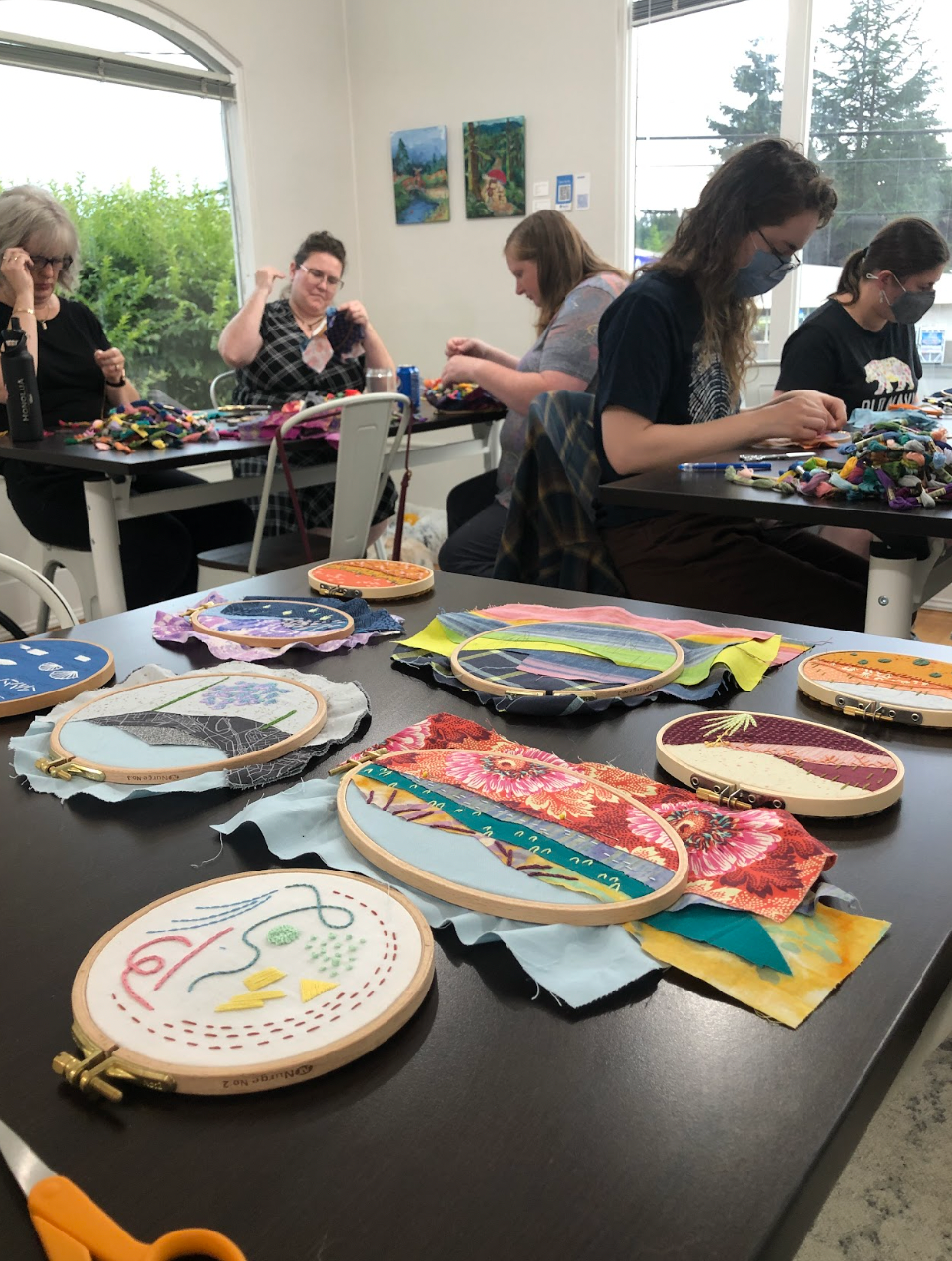 APPLIQUE CLASS: Fabric Landscapes