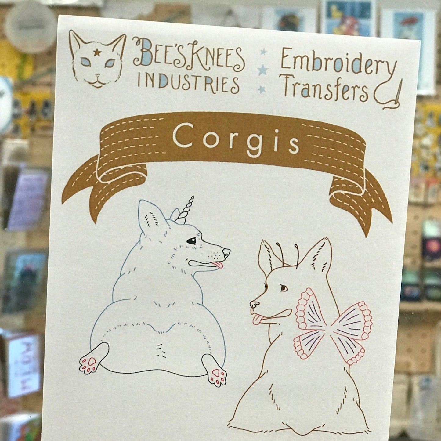 Craft Supply - Pattern - Corgis
