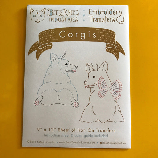 Craft Supply - Pattern - Corgis