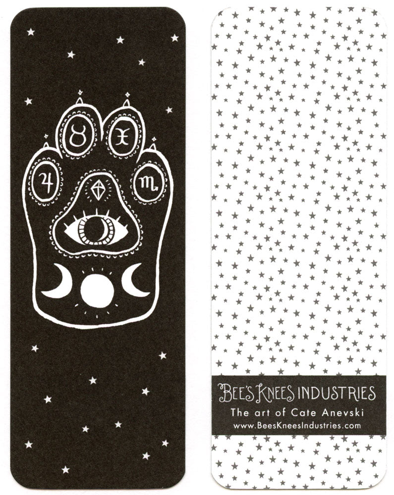 Bookmark - Witchcat Paw