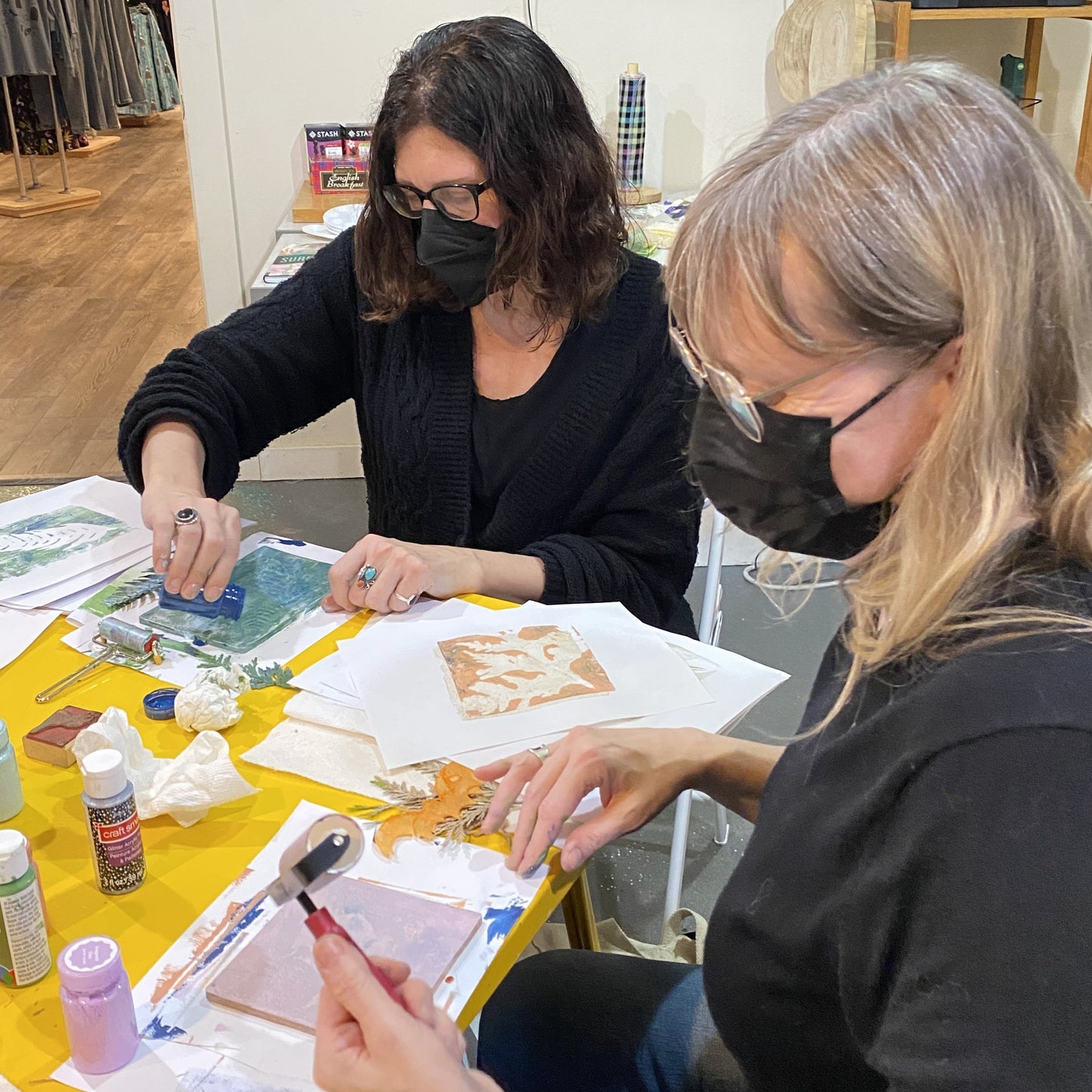 PRINTING CLASS: Beginner Gelli Printing - Mono Printing