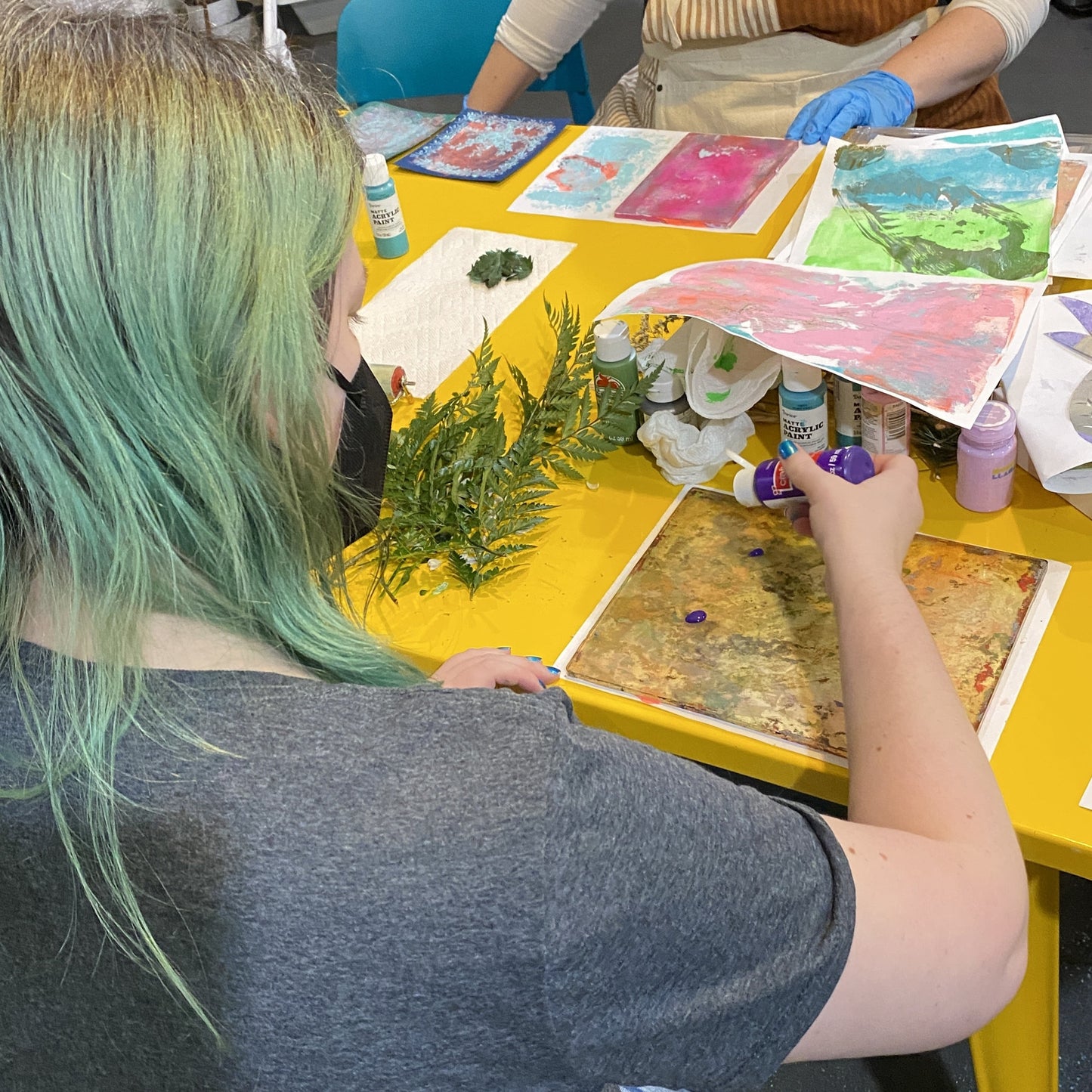 PRINTING CLASS: Beginner Gelli Printing - Mono Printing