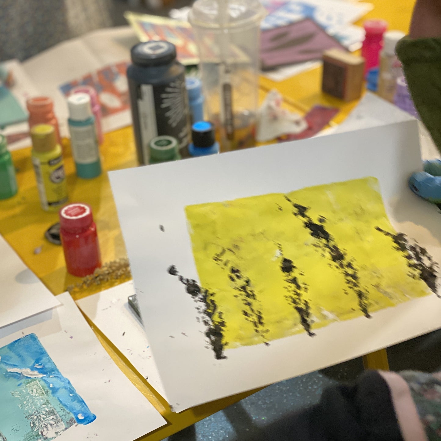 PRINTING CLASS: Beginner Gelli Printing - Mono Printing