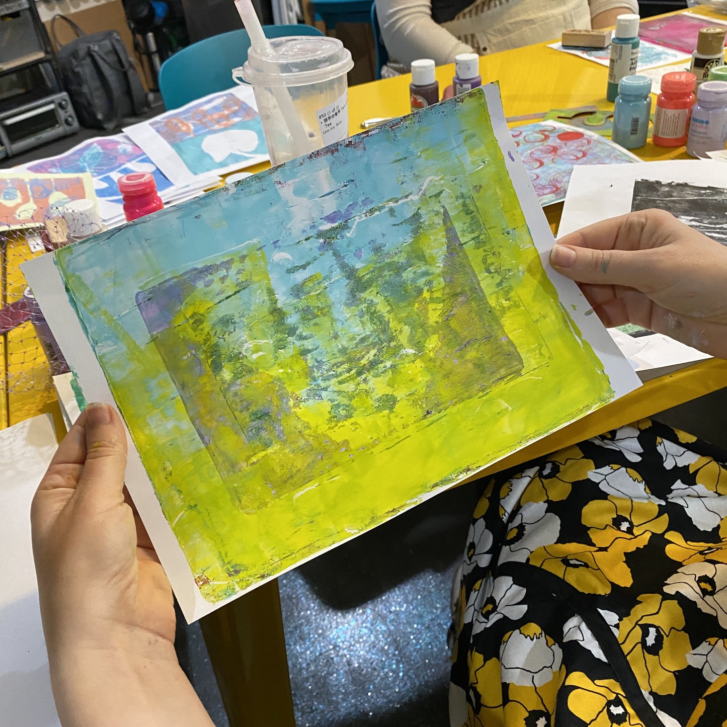 PRINTING CLASS: Beginner Gelli Printing - Mono Printing