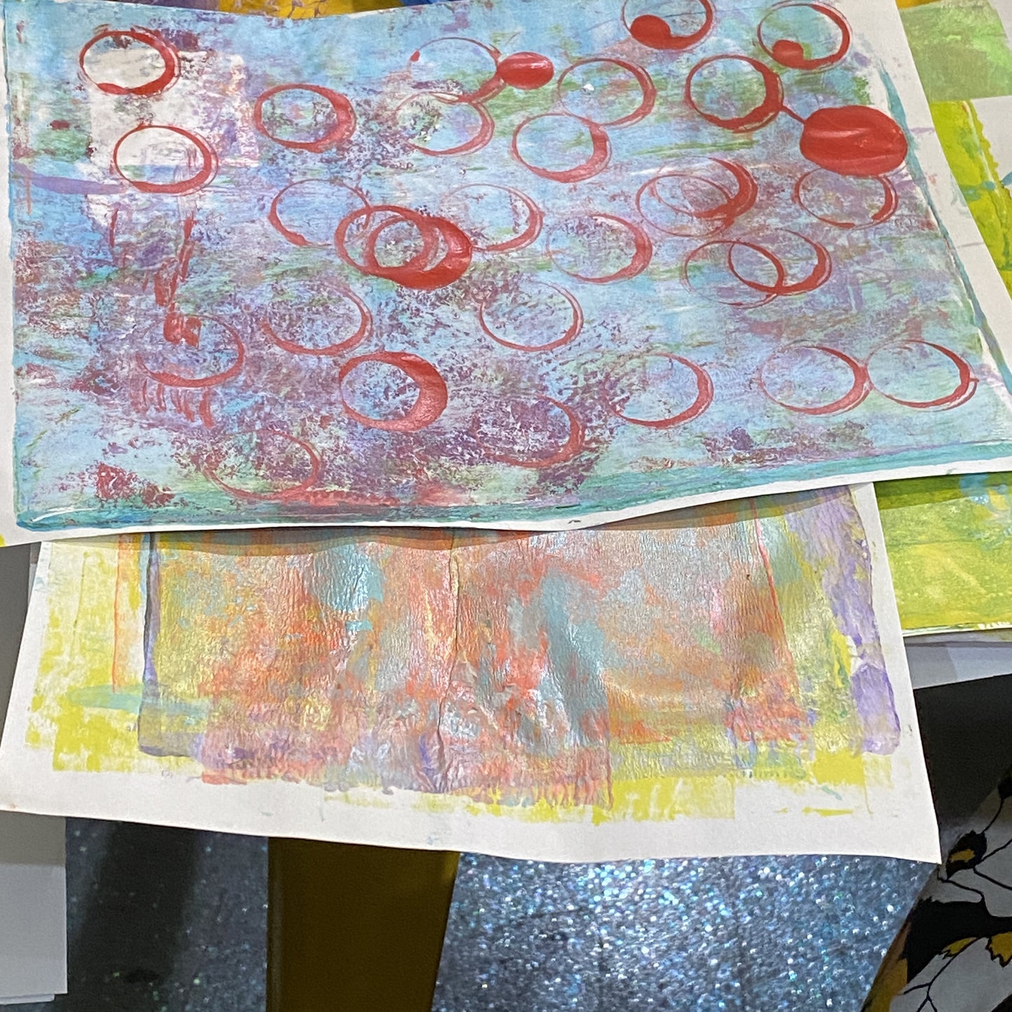 PRINTING CLASS: Beginner Gelli Printing - Mono Printing