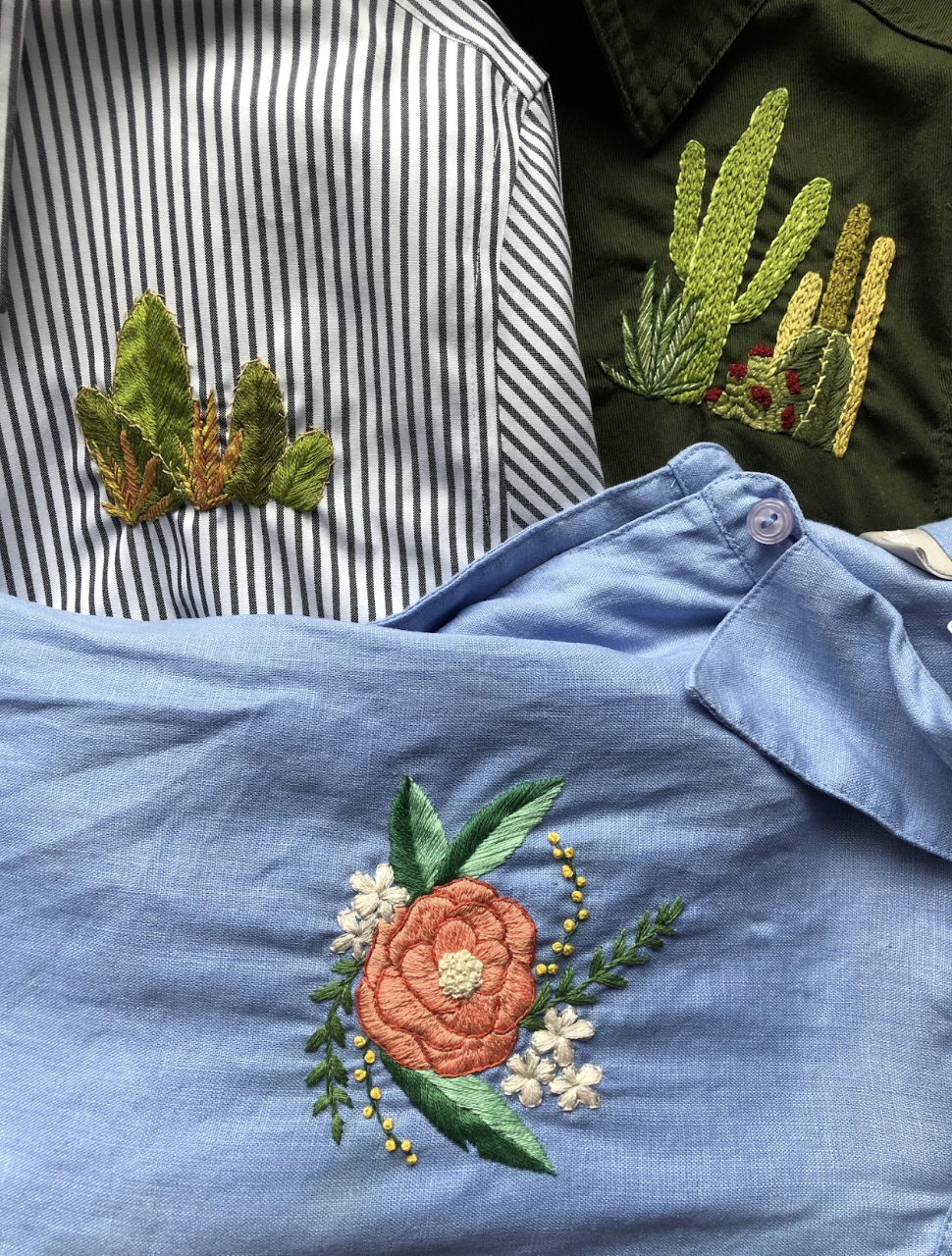 EMBROIDERY CLASS: Upcycle Your Clothing with Hand Embroidery