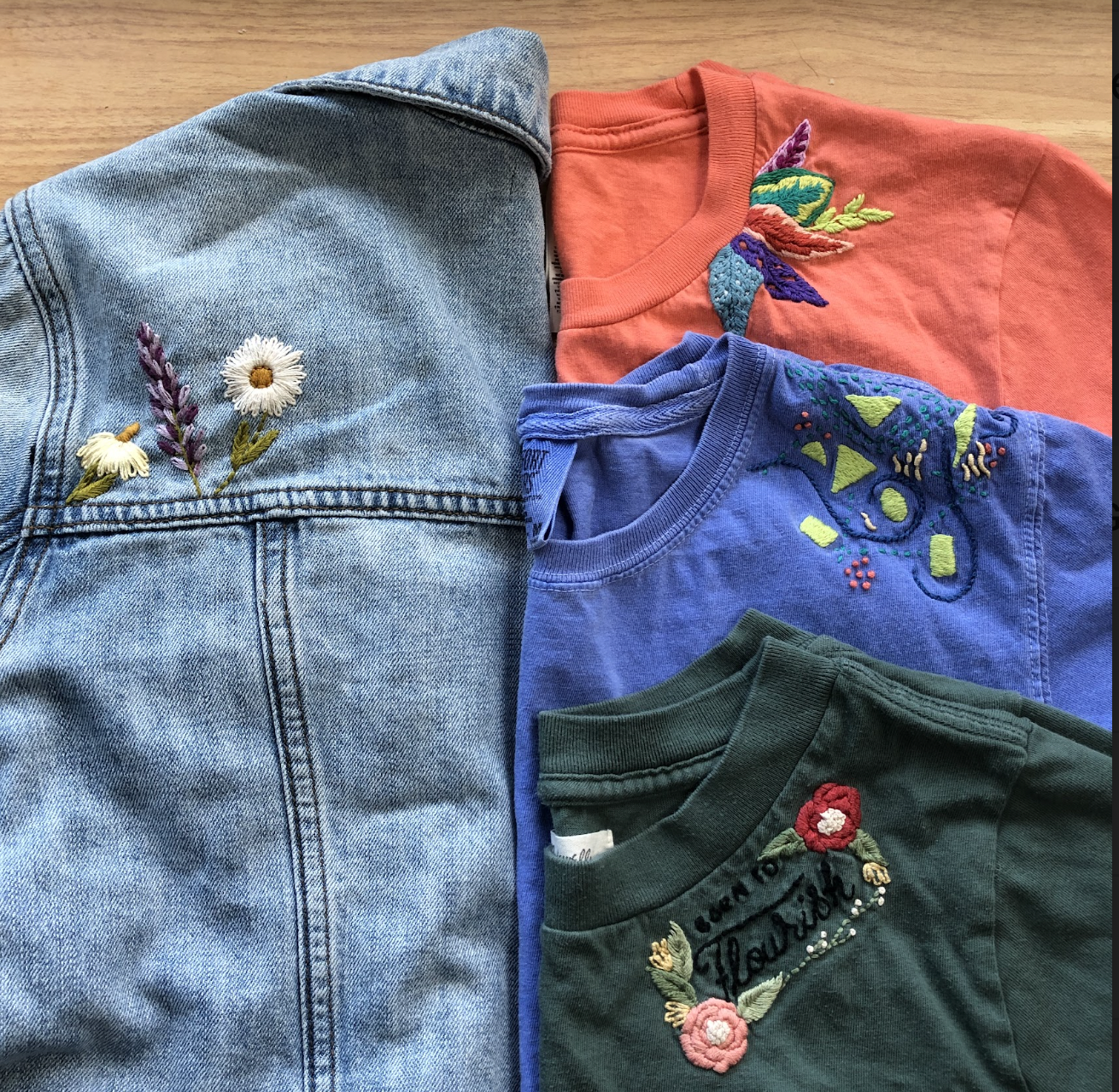 EMBROIDERY CLASS: Upcycle Your Clothing with Hand Embroidery