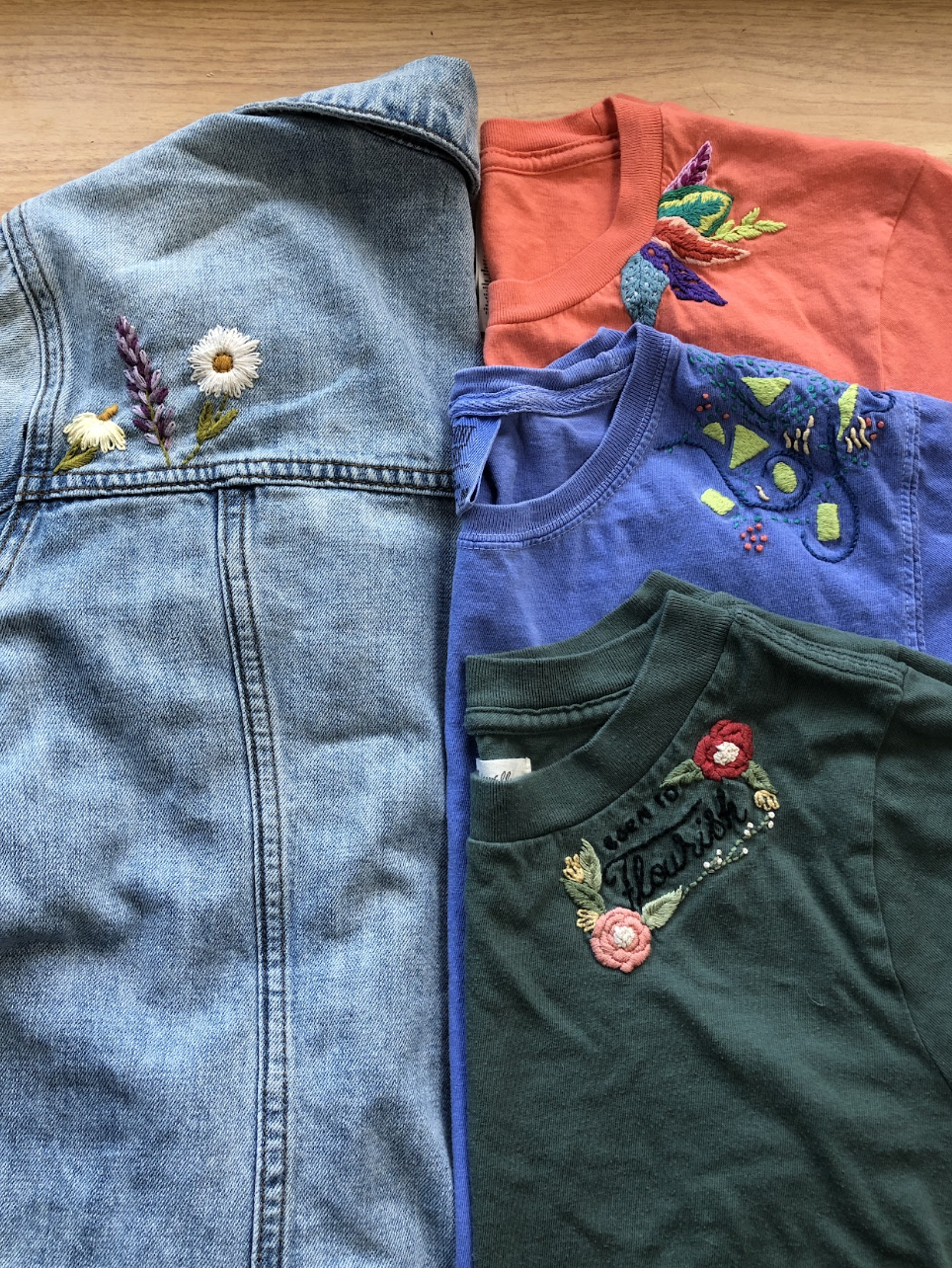 EMBROIDERY CLASS: Upcycle Your Clothing with Hand Embroidery