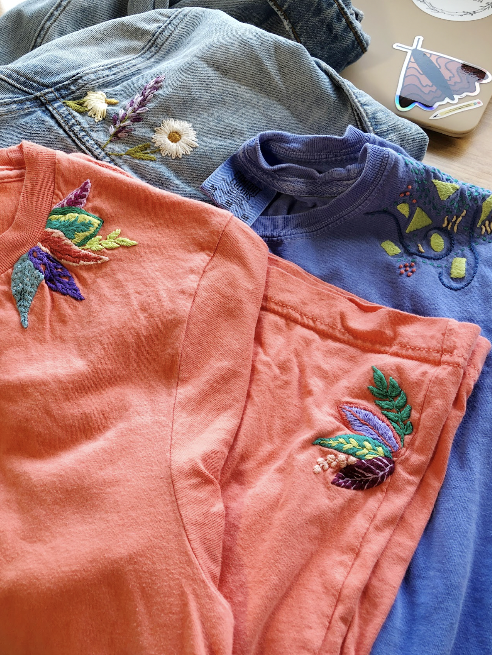 EMBROIDERY CLASS: Upcycle Your Clothing with Hand Embroidery