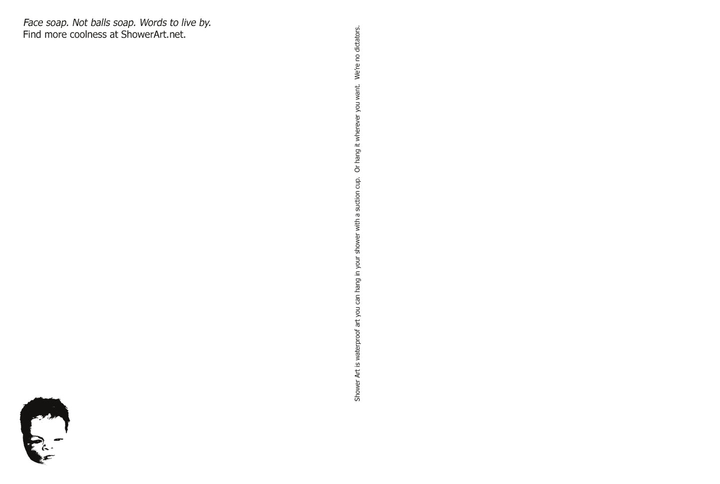 Postcard: Don't Use My Face Soap on That - Ten Pack