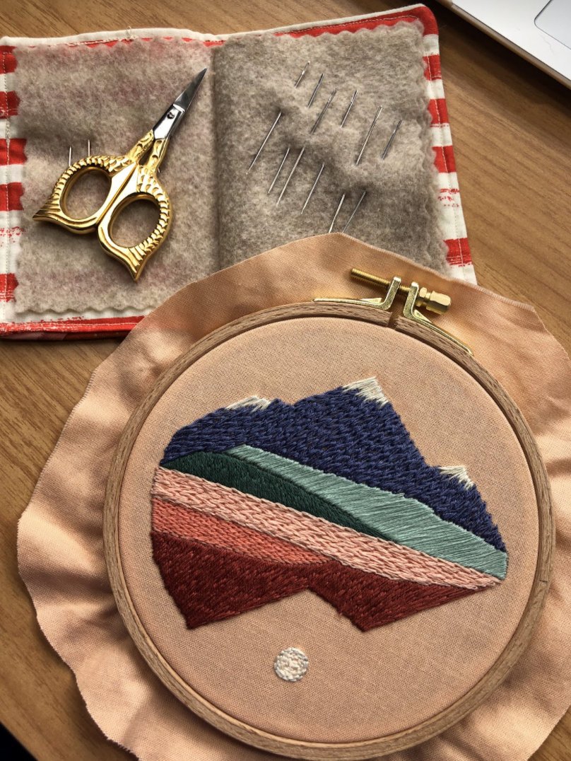 IN PERSON CLASS: Mountainscapes Embroidered Landscape