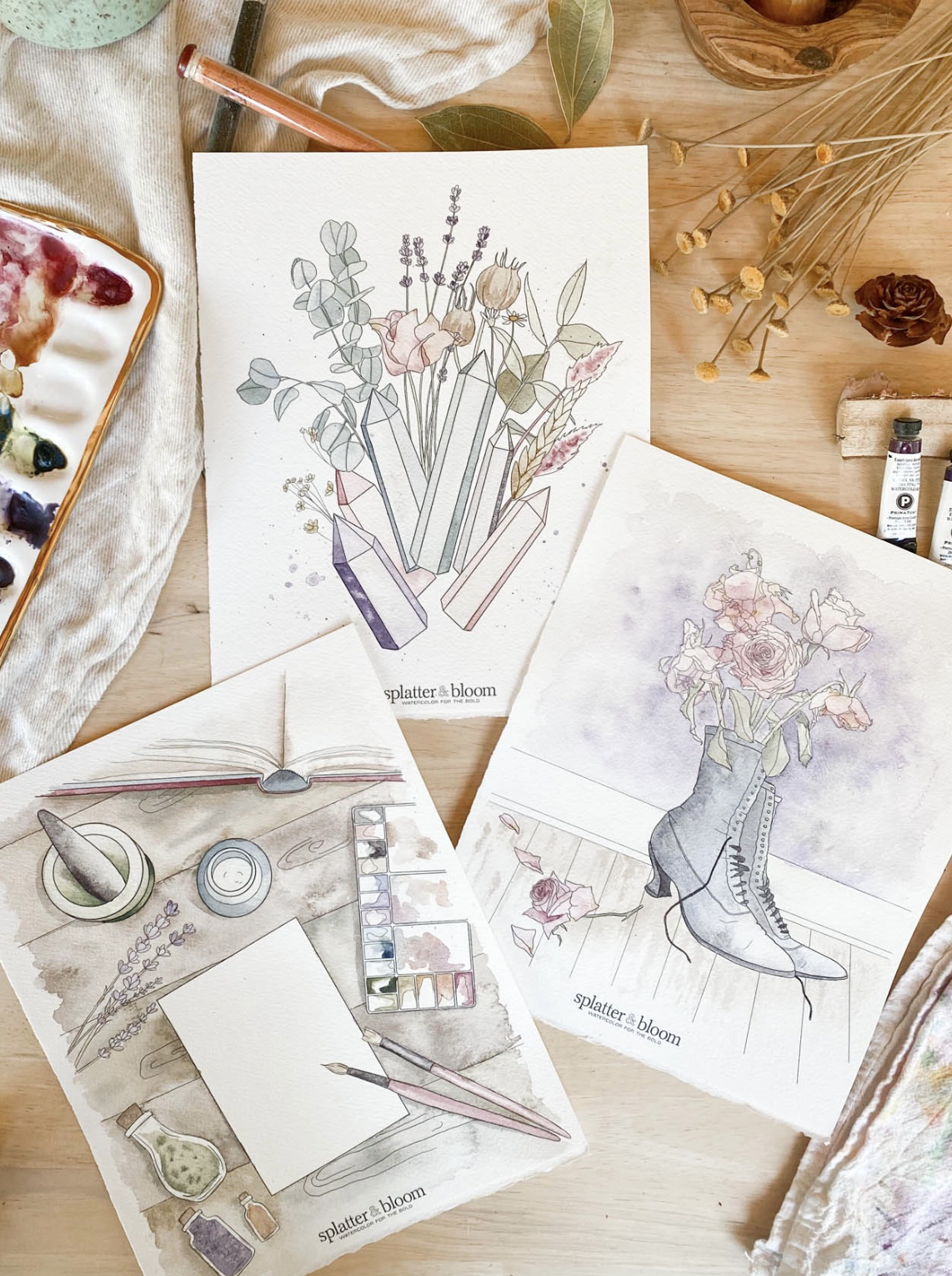 PAINTING CLASS: Witchy Watercolors