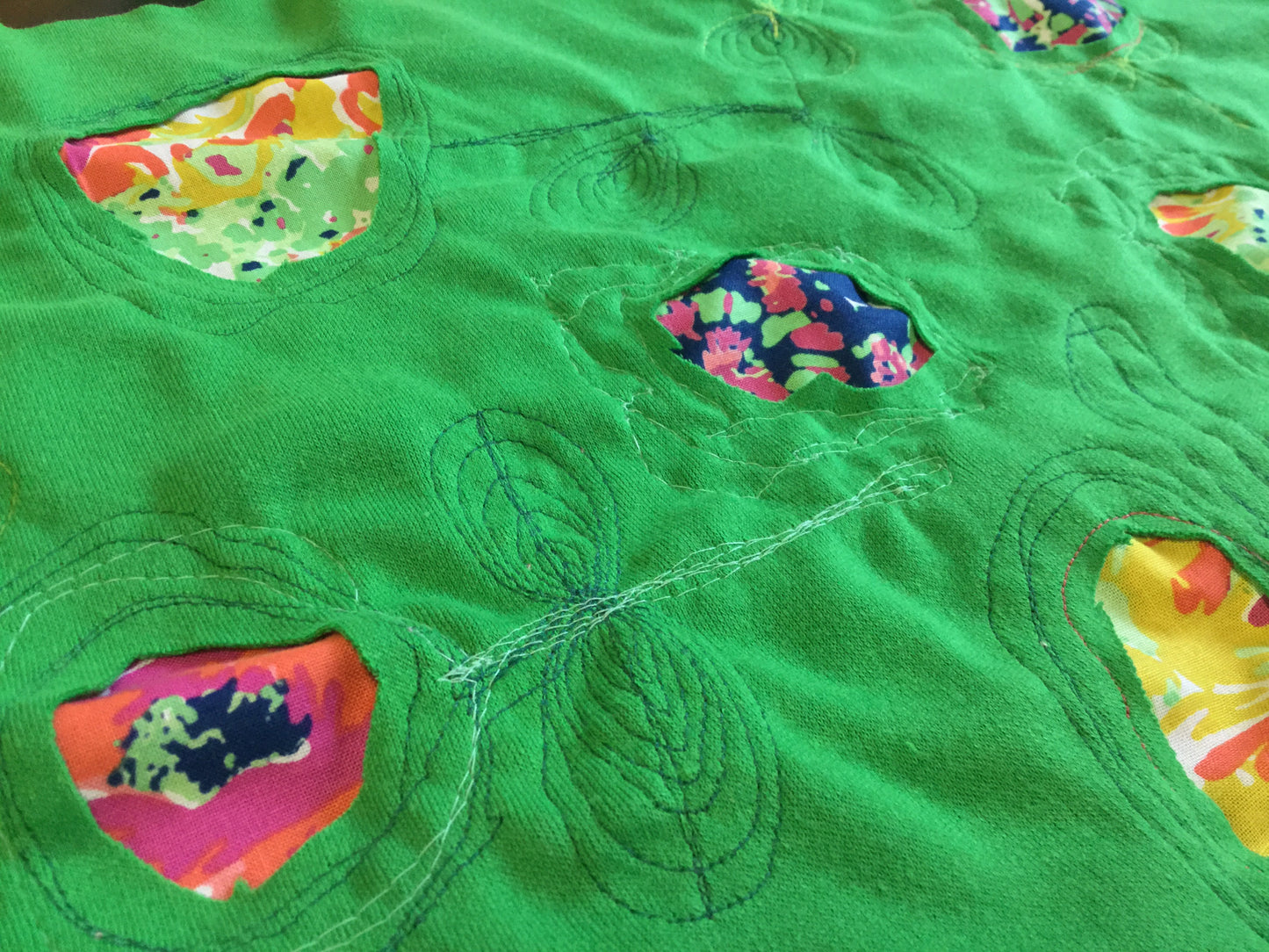 APPLIQUE CLASS: Reverse Appliqué Your Stains Away