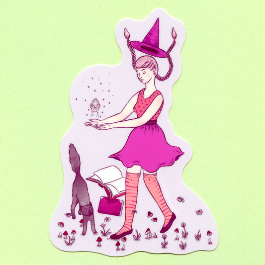 Sticker - Levitation Witch