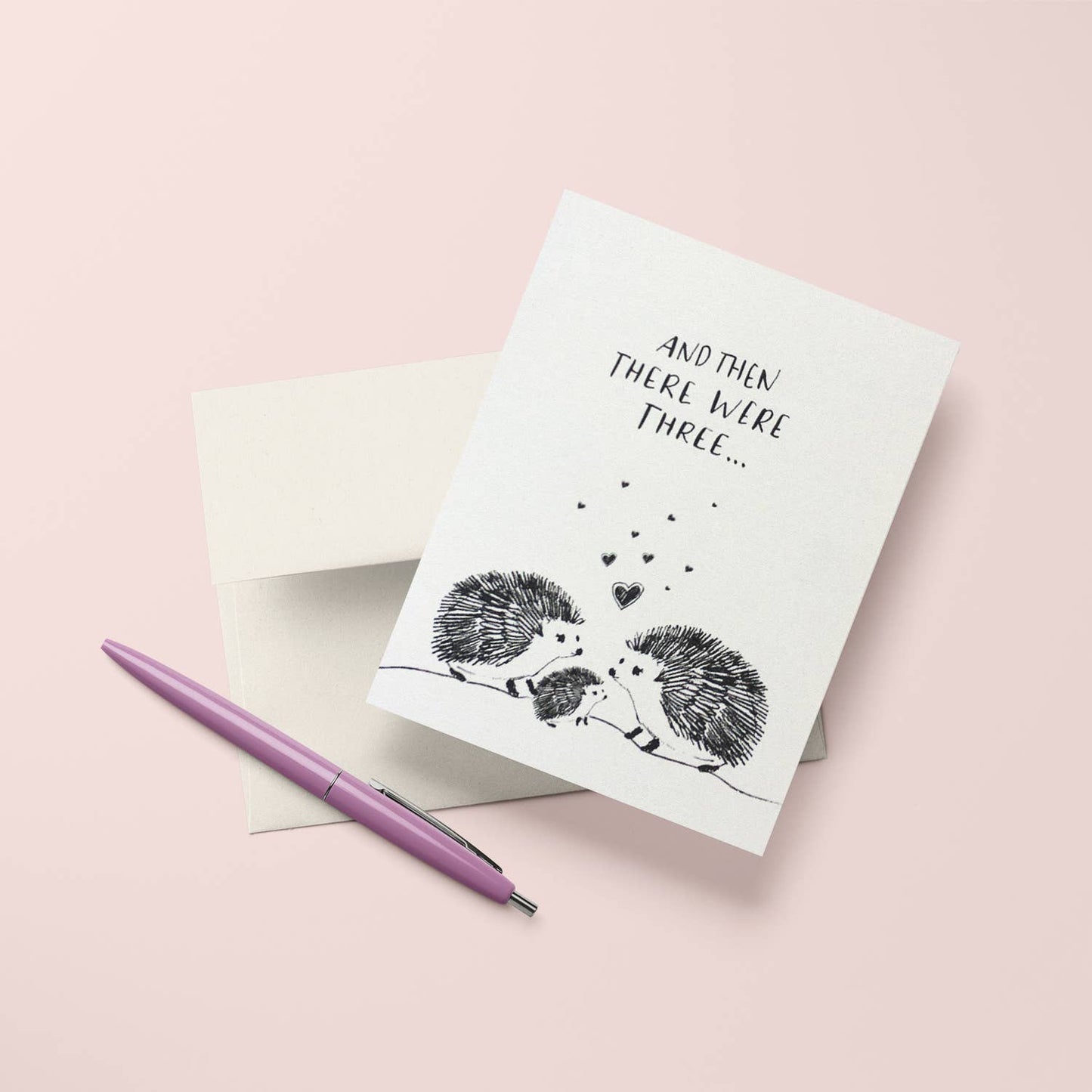 Baby Hedgehog Greeting Card