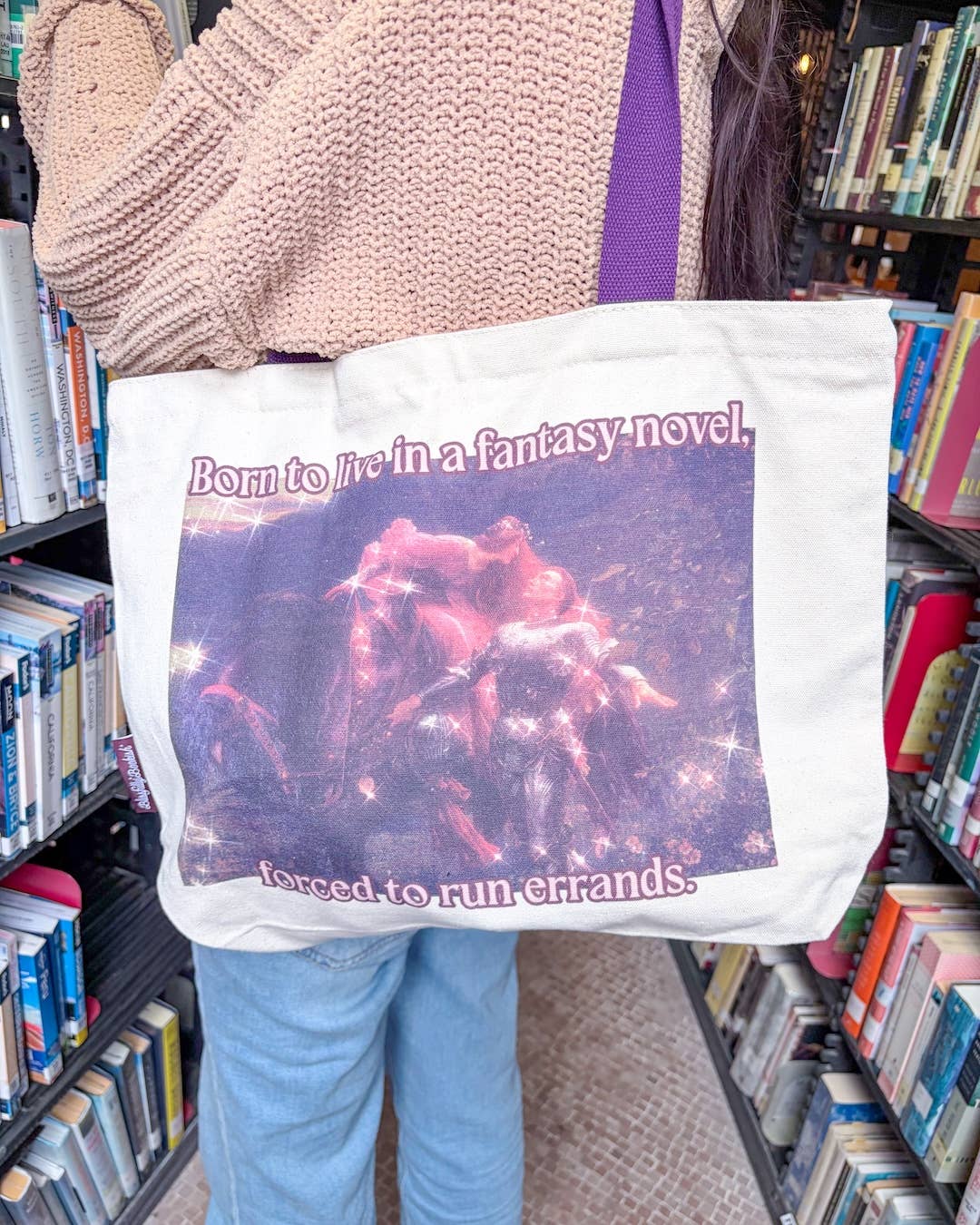 Fantasy Novel Fine Art Bookish Tote Bag | Totes