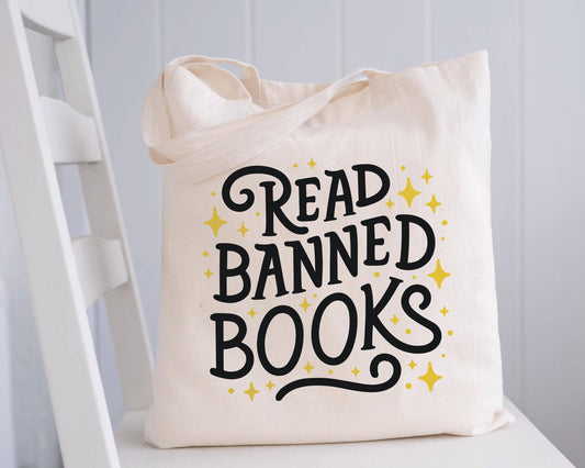 Read Banned Books Tote Bag