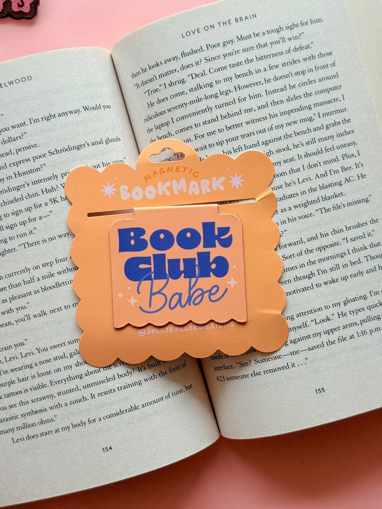 Book Club Babes [Yellow] Magnetic Bookmark