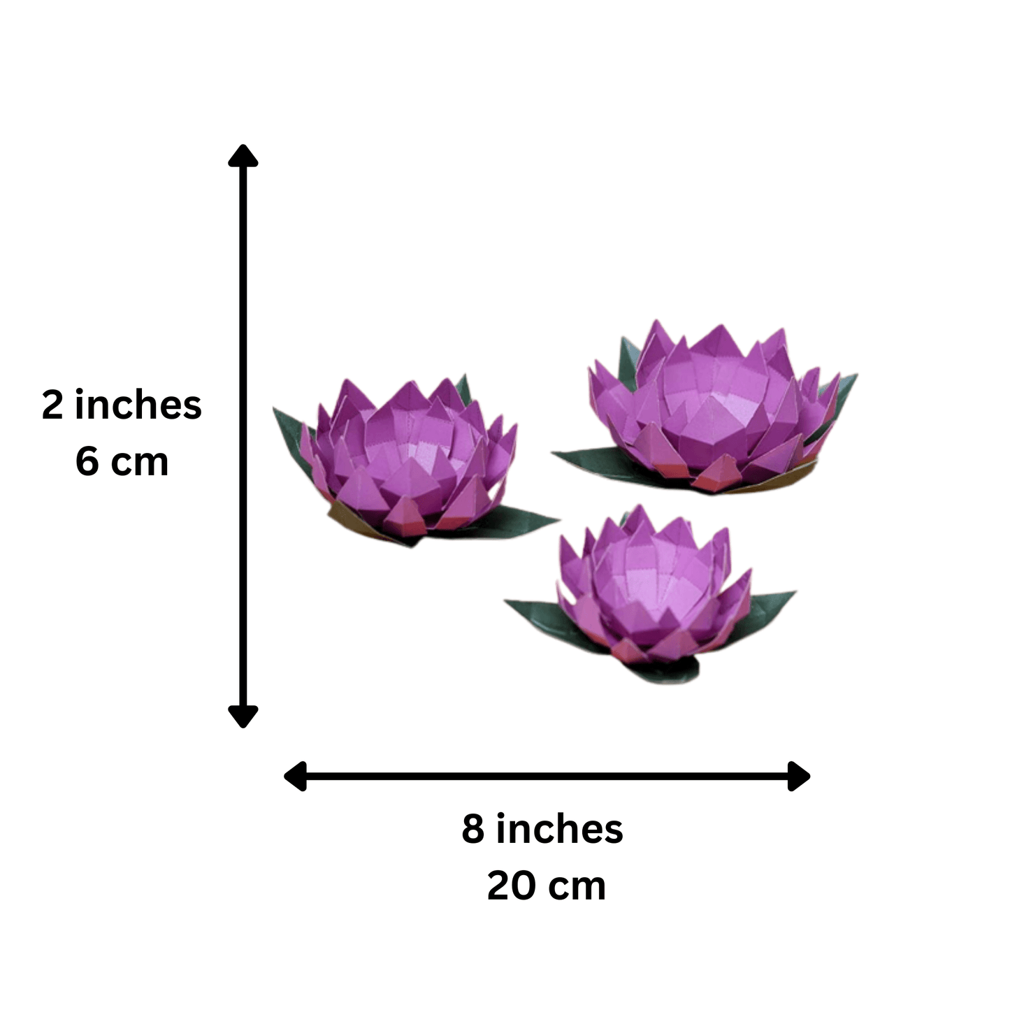Lotus Papercraft Flower Origami Model