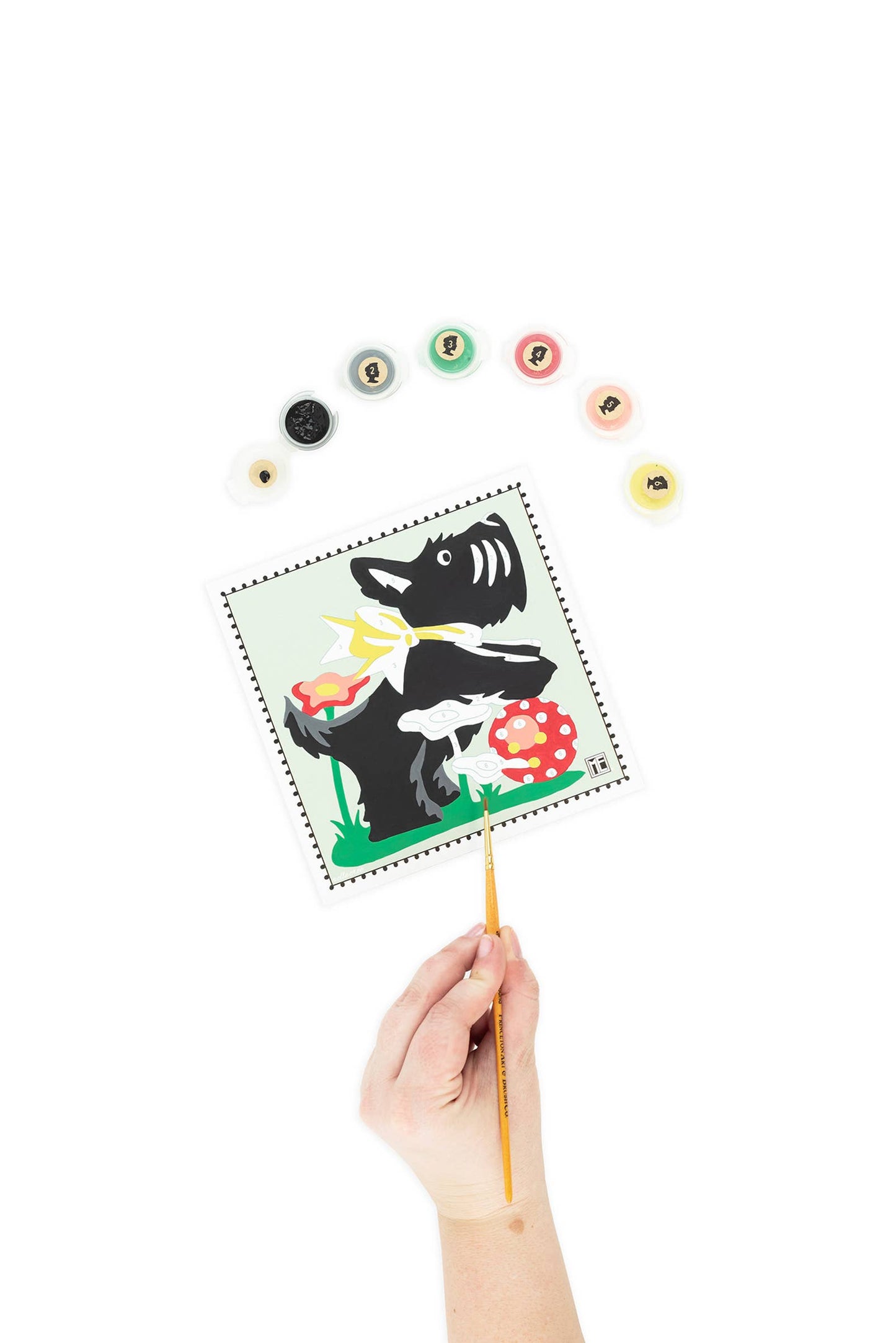 Scottie Scuttle Mary Engelbreit MINI Paint-by-Number Kit