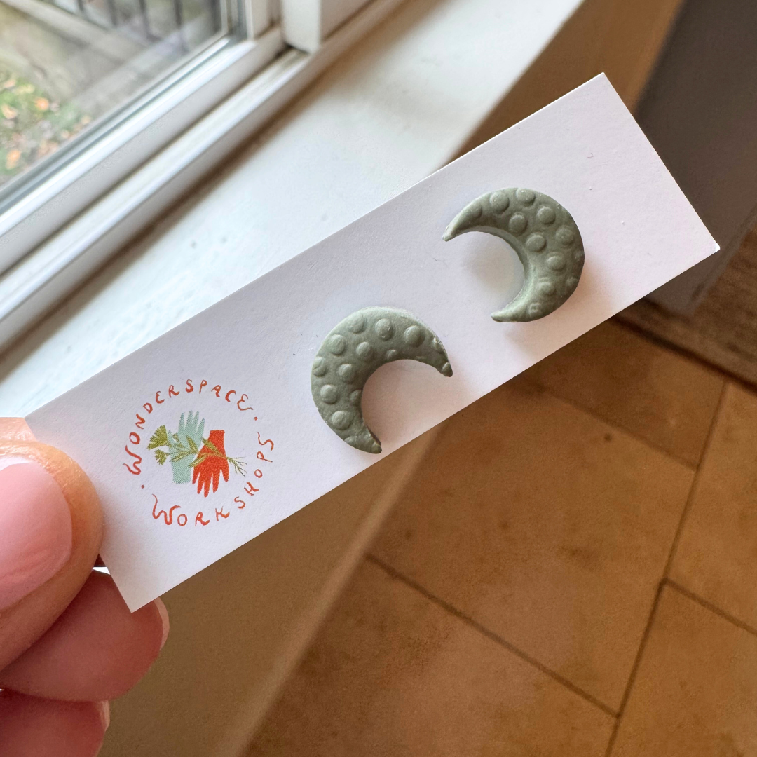 Polymer Clay Earrings Class