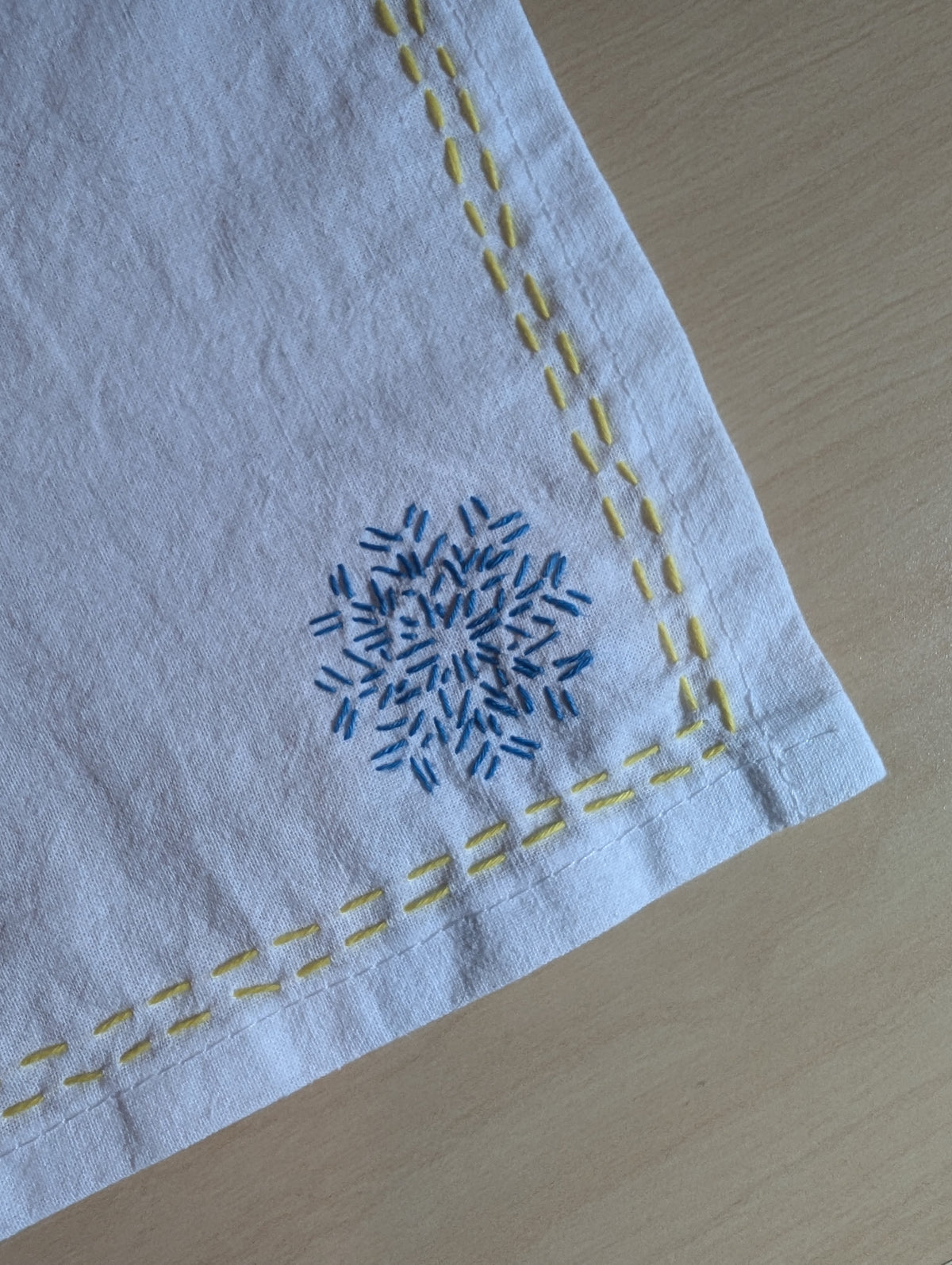 EMBROIDERY CLASS: Cocktail Napkin Workshop