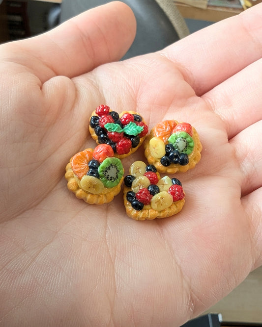 Polymer Clay Class: Mini Fruit Magnets
