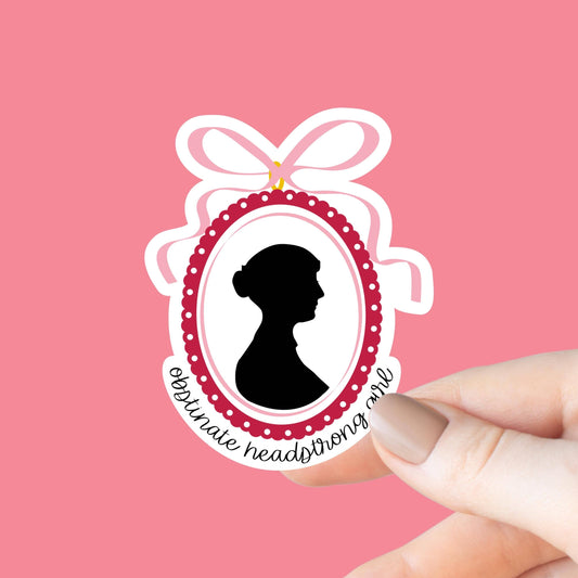 Obstinate Headstrong Girl Sticker