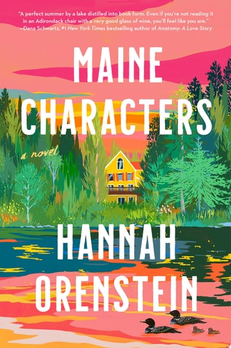 Maine Characters A Novel book cover