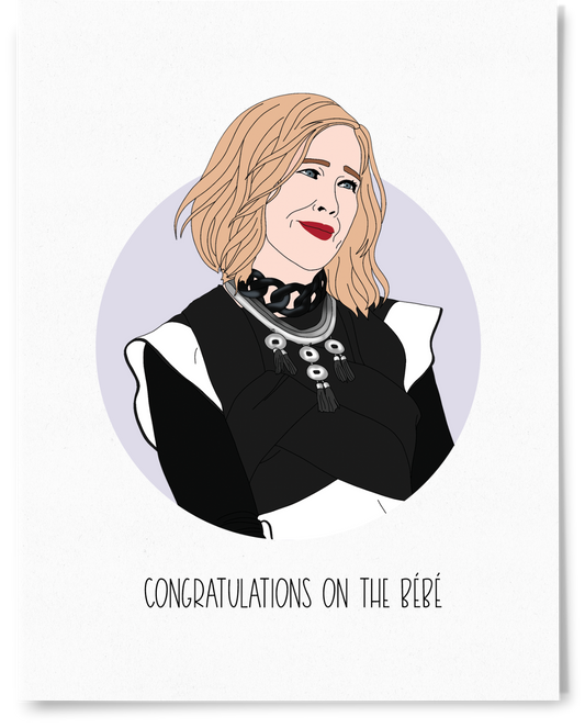 Congratulations on the Bebe Card
