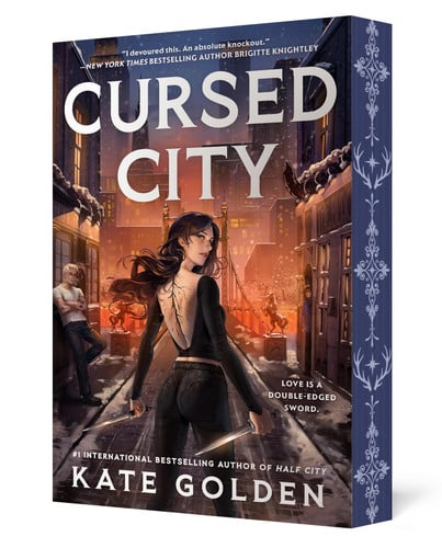Cursed City (Harker Academy) book cover