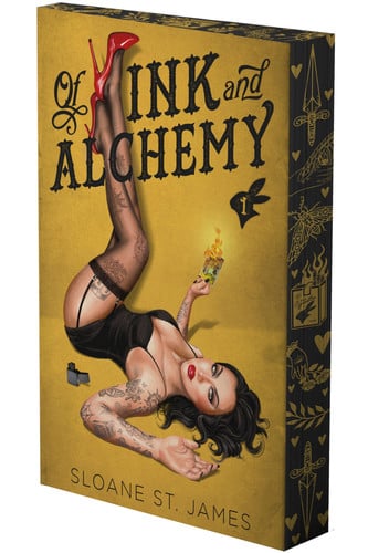 Of Ink and Alchemy A Dark Romance book cover