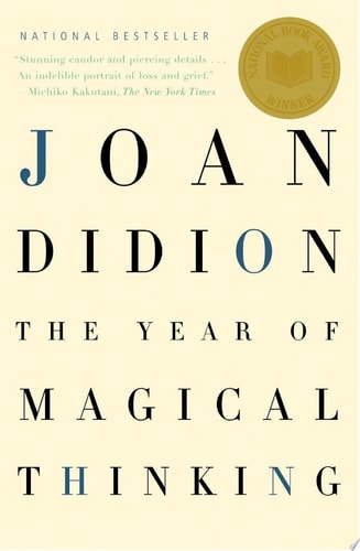 The Year of Magical Thinking National Book Award Winner book cover