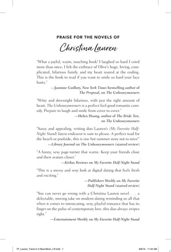 Twice in a Blue Moon book cover