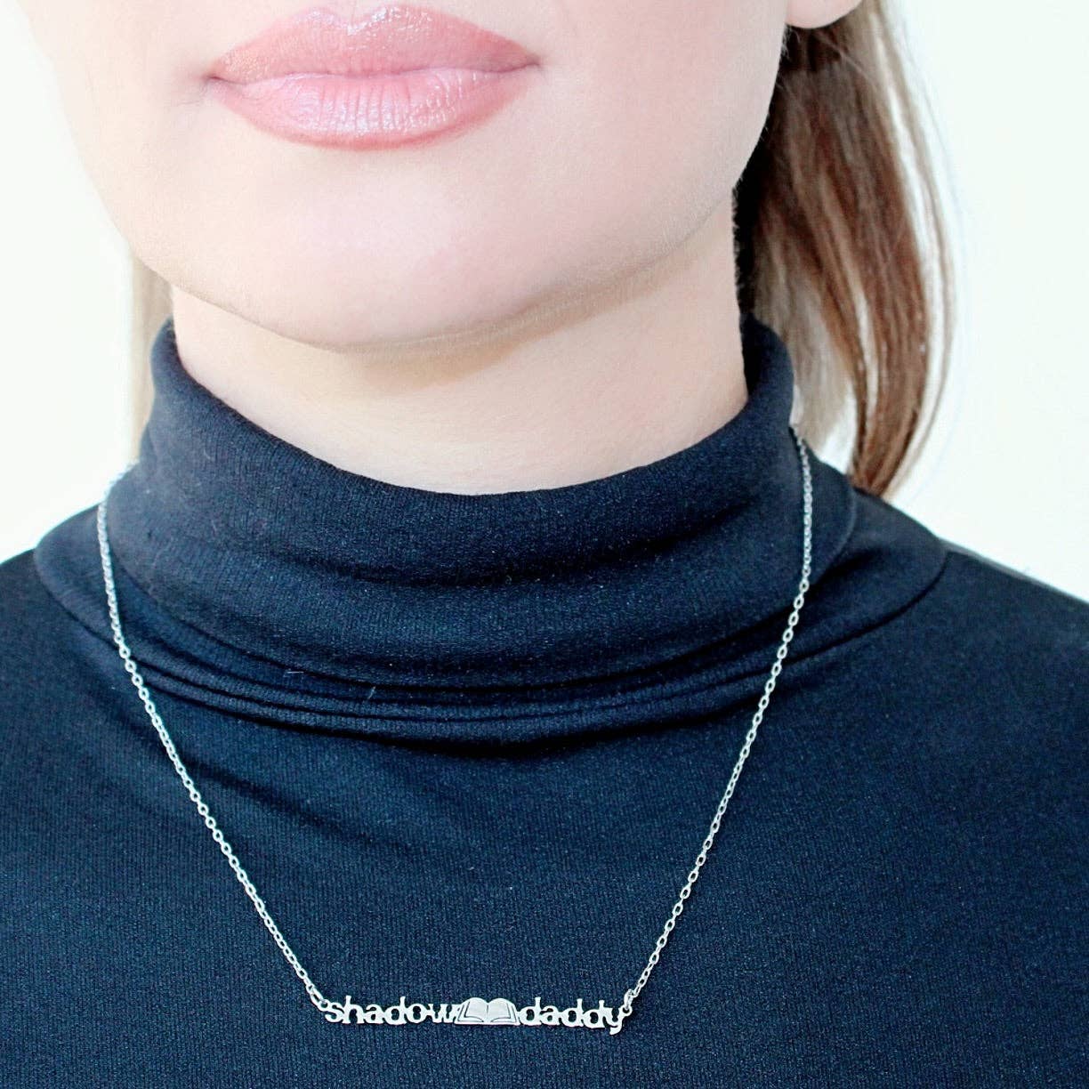 Shadow Daddy Pendant Necklace – Bookish Jewelry for Romantasy Readers