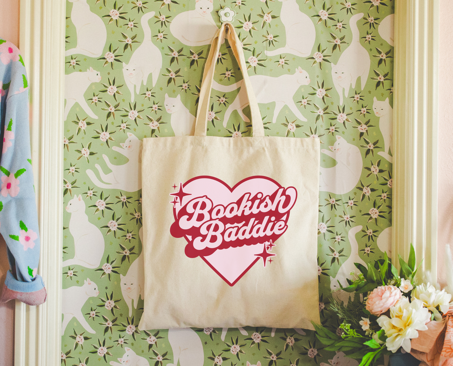 Bookish Baddie | Tote Bags