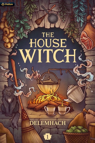 The House Witch A Humorous Romantic Fantasy book cover