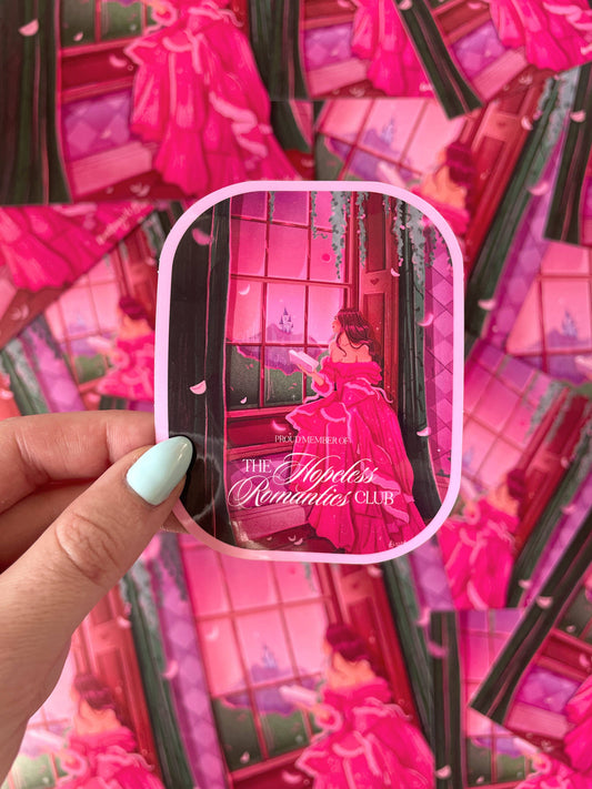 Hopeless Romantic Sticker