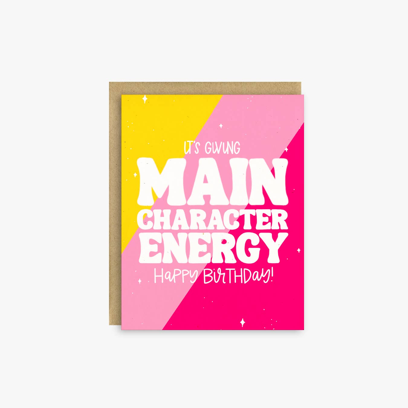 Main Character Energy – Funny Birthday Card