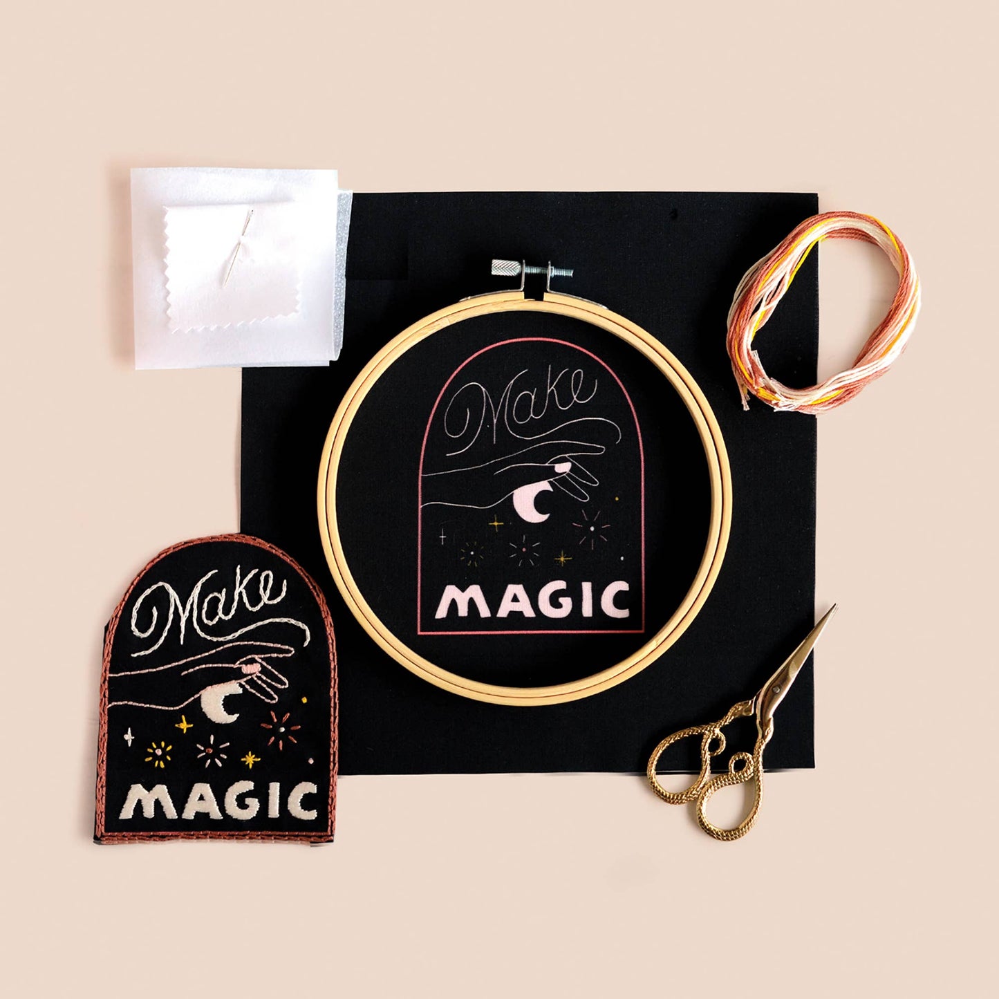 DIY Kit: Make Magic Embroidery Patch Kit