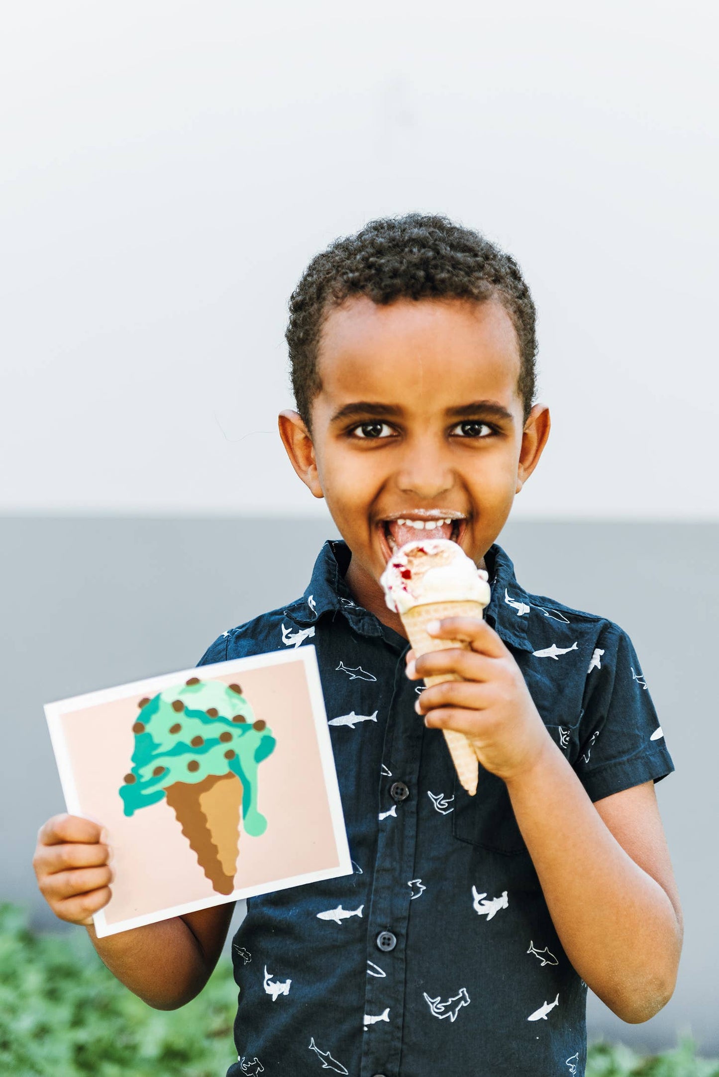 MINI Ice Cream Cone Paint-by-Number Kit