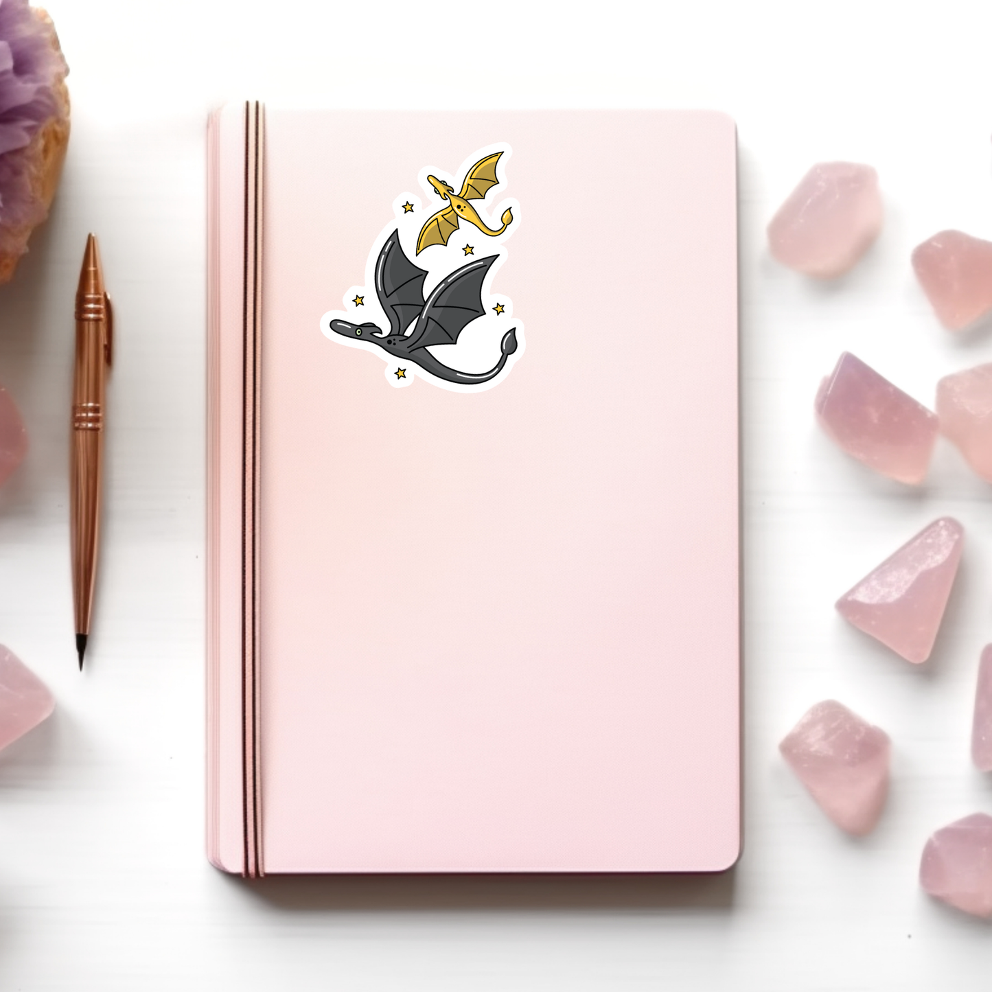 Fourth Wing Dragons Sticker